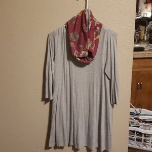 Gray tunic